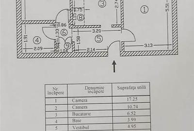 Apartament cu 2 camere decomandat în Apărătorii Patriei - 1