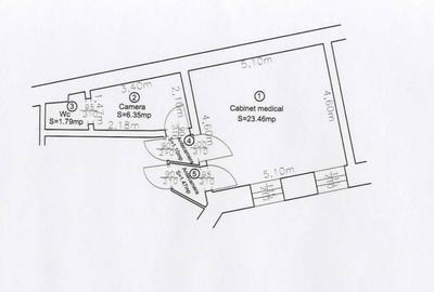 Spațiu comercial, de 35 mp, în Horea - 5