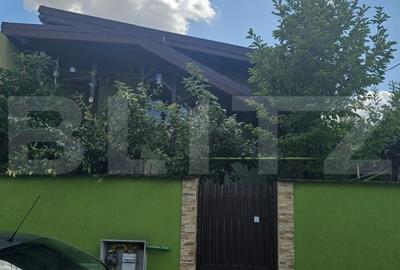 Casa spatioasa cu mansarda, curte amenajata cu gratar si beton, Zona Pucheni - 5