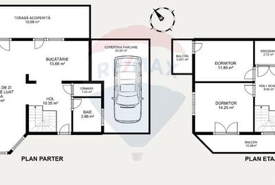 Casa de vanzare, Jucu, de Sus, teren 811 mp 4 Camere, 2 Bai, 115 mp - 28