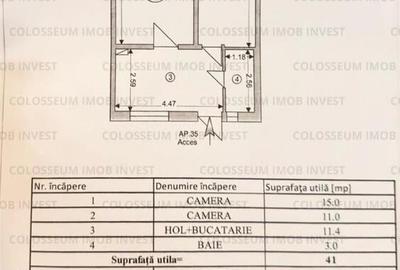 Apartament 2 camere-zona Grivitei-Onix - 2