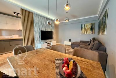 Apartament cu 3 camere semidecomandat, mobilat în Borhanci