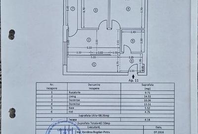 Apartament cu 3 camere semidecomandat în Central - 5