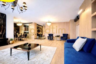 Apartament cu 4 camere semidecomandat, mobilat în Herăstrău