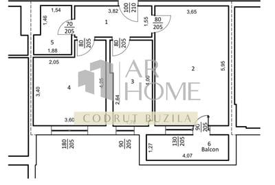 Apartament cu 2 camere decomandat în Albert - 8