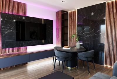 Apartament cu 2 camere, mobilat în Aviației