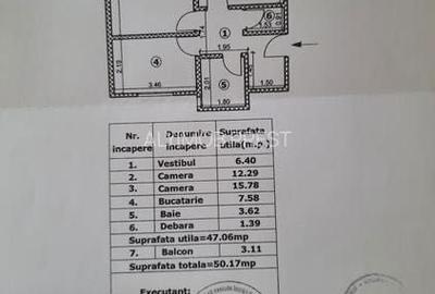 Apartament cu 2 camere decomandat în Giurgiului - 1