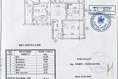 Apartament cu 3 camere decomandat în Mărăței - 2
