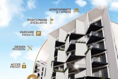 Apartament cu 3 camere decomandat în Hotvon - 1