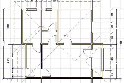 Apartament cu 2 camere semidecomandat în Central
