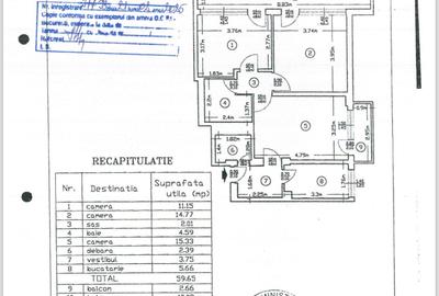 De vânzare - Apartament 3 cam - 72 mp - Dorobanți Perla - Comision 0% - 19