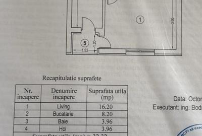 For Rent Studio 34 mpu - Cotroceni Smart Residence - 13