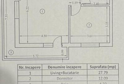 Apartament 2 camere 45mp + 12mp terasa | 0 comision | Tunari Darwin Residence - 3