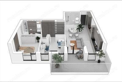 Apartament cu 7 camere semidecomandat în Mehala - 5