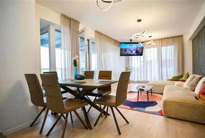 Apartament cu 3 camere decomandat, mobilat în Tractorul