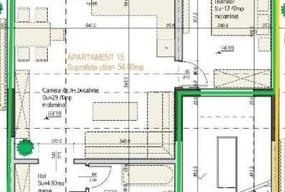 Apartament nou cu 2 camere de vanzare in Complexul Brubus -Santandrei - 17