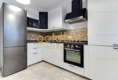 Apartament cu 2 camere semidecomandat, mobilat în Pipera