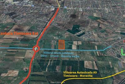 Teren Construcții extravilan de 50000 mp, în Urseni - 1