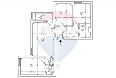 Apartament cu 3 camere semidecomandat în Ultracentral - 22