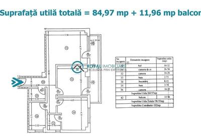 Royal Imobiliare - Vanzare apartament 3 camere zona 9 Mai - 20
