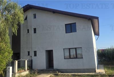 Vila individuala cuplata, la rosu, cu toate utilitatile, P+1+M, 253mp teren, in - 1