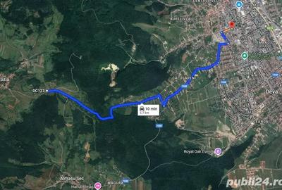 Teren de 2615 mp, în Central