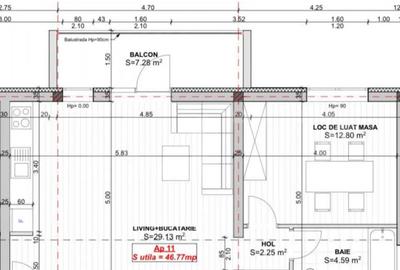 Apartament cu 2 camere semidecomandat în Giroc - 1