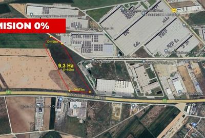Autostrada A1 (Parc industrial, km 23) teren industrial 93000mp - 1