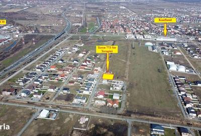 Teren de 773 mp, în Central
