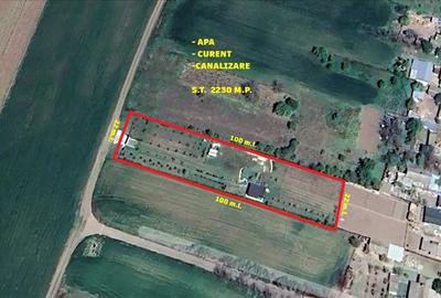 Teren Construcții intravilan de 2230 mp, în Cataloi - 2