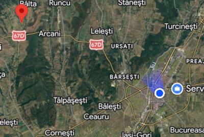 Teren Construcții intravilan de 2680 mp, în Runcu - 2