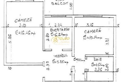 Apartament cu 2 camere decomandat în Ultracentral - 1