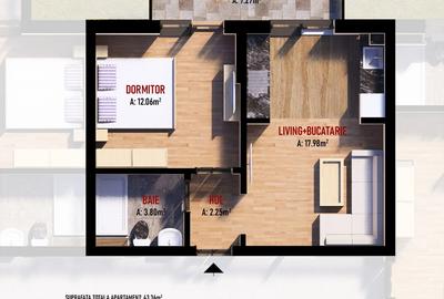 Dobroesti, apartamente tip studio, 2 si 3 camere, finisaje moderne - 3