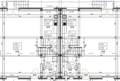 Duplex cu 5 camere cu Teren 200 Mp în Florești - 4