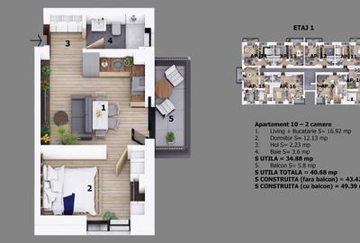 Proiect Nichita Stanescu / Ion Creanga | Canalizare | Parcare | Comision 0% - 13