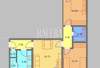Apartament cu 3 camere decomandat, mobilat în Mihai Bravu - 19