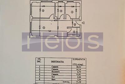 DE VANZARE 3 CAMERE  + TERASA 29 MP ZONA GRIVIȚA-DOMENII - 7