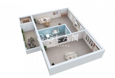 Studio nou, 39.23 mp utili + balcon - Zona Lacul lui Binder - 6