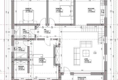 Casă individuală cu 4 camere cu Canalizare în Sânpetru