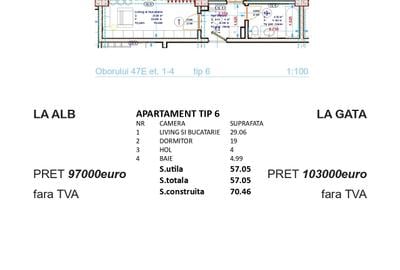 ICIL- KAUFLAND – 2 CAMERE LA CHEIE, 57 MP UTILI, BLOC FINALIZAT, ETAJ 3! - 28