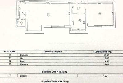 Apartament cu 2 camere în Central - 1