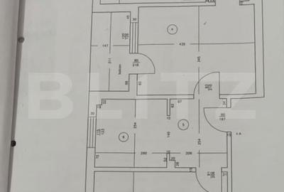 Apartament cu 3 camere decomandat în Central