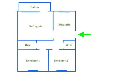 Apartament cu 3 camere decomandat, mobilat în Dâmbovița - 9