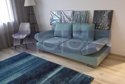 Apartament cu 2 camere semidecomandat, mobilat în Băneasa