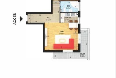 Apartament 2 camere, gata de mutat, str.Diamantului,Bragadiru - 12