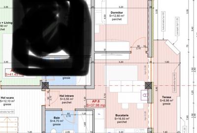 Apartament cu 2 camere decomandat în Moșnița Nouă - 6