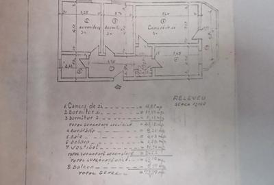 Vand apartament 3 camere - 1