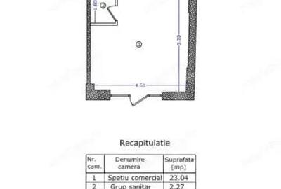 Spațiu comercial, de 25 mp, în Sebastian - 2