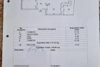 Apartament cu 2 camere decomandat în Nord - 2