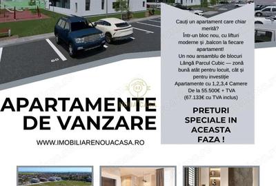Apartament cu 2 camere decomandat în Central - 1